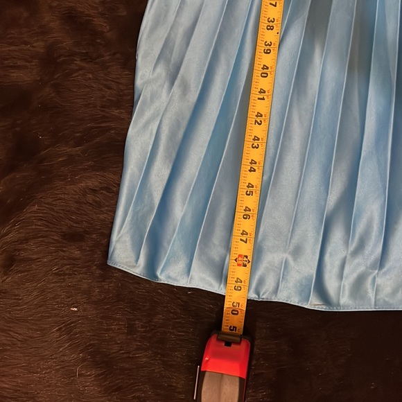 Vintage Blue Disco Dress - Picture 4 of 6